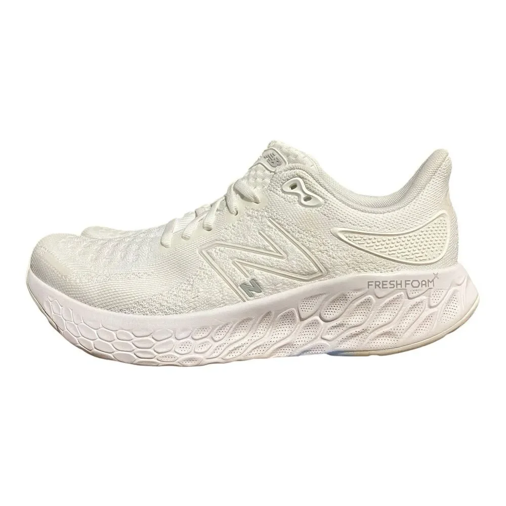 NEW BALANCE Shoes 11.5 White Fresh Foam X 1080v12 Running Arctic Fox W108012W - Picture 4 of 10